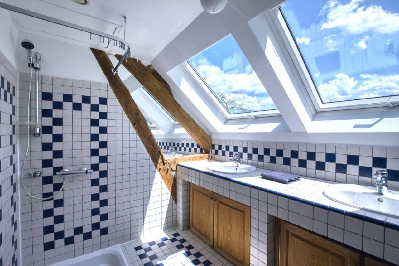 Crazy Villa Le Petit Belair 18 - Heated Pool - Foot - 2H Paris - 30P Aubigny-sur-Nere Exterior photo