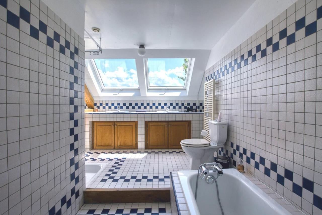 Crazy Villa Le Petit Belair 18 - Heated Pool - Foot - 2H Paris - 30P Aubigny-sur-Nere Exterior photo