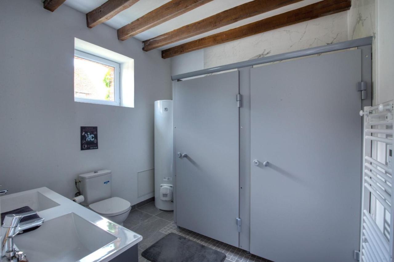 Crazy Villa Le Petit Belair 18 - Heated Pool - Foot - 2H Paris - 30P Aubigny-sur-Nere Exterior photo