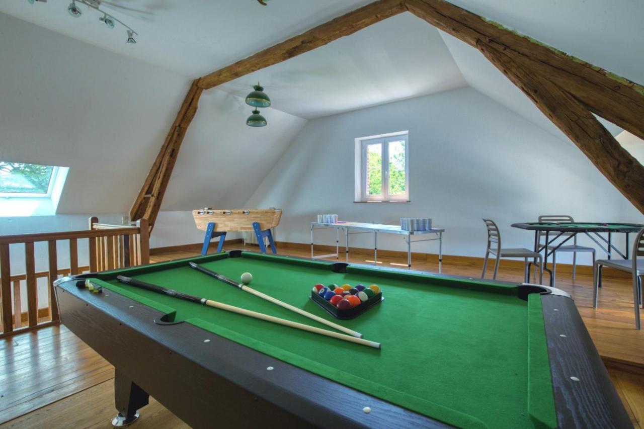 Crazy Villa Le Petit Belair 18 - Heated Pool - Foot - 2H Paris - 30P Aubigny-sur-Nere Exterior photo