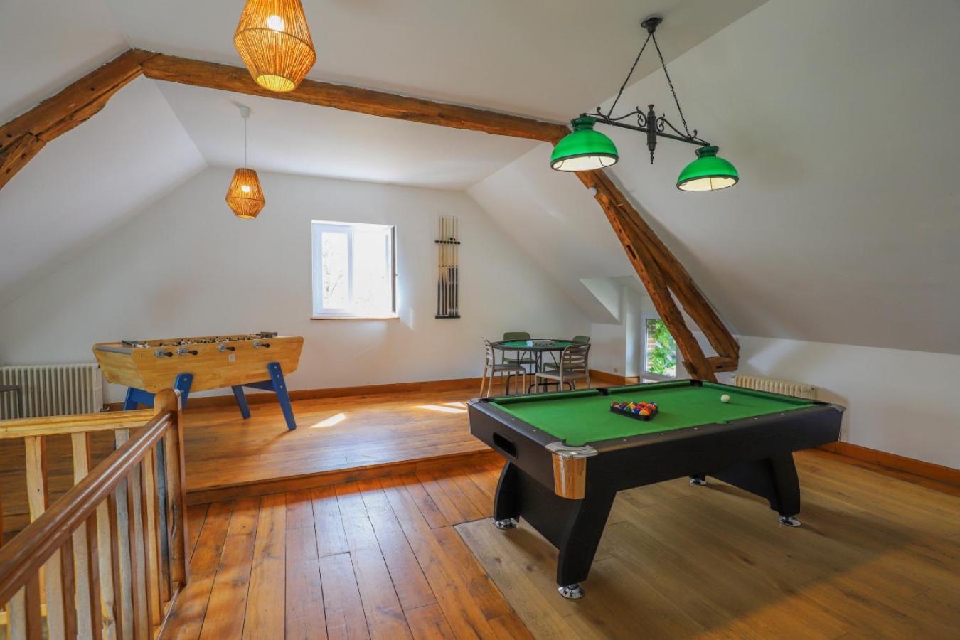 Crazy Villa Le Petit Belair 18 - Heated Pool - Foot - 2H Paris - 30P Aubigny-sur-Nere Exterior photo