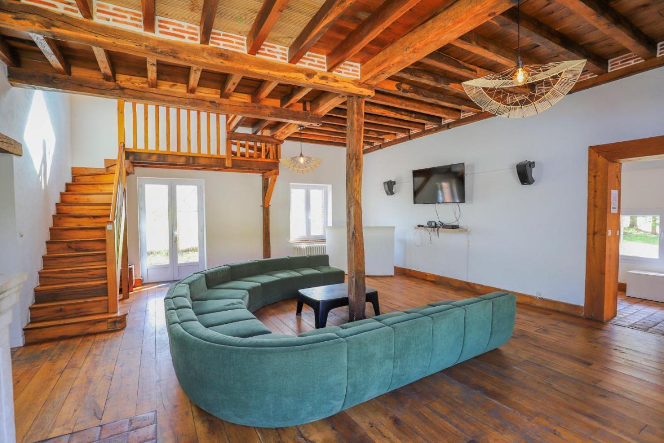 Crazy Villa Le Petit Belair 18 - Heated Pool - Foot - 2H Paris - 30P Aubigny-sur-Nere Exterior photo